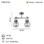 Opviq Candelabro Ponte - Color Antigüedad
